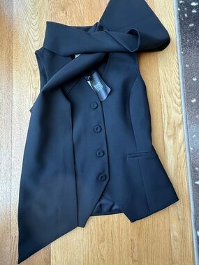 Theo the Label Daphne Tie Front Vest